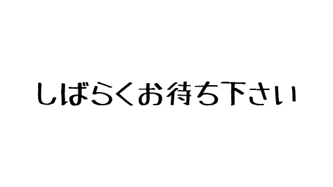 しばらくお待ち下さい